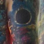 Tattoos - preston's space sleeve - 111447